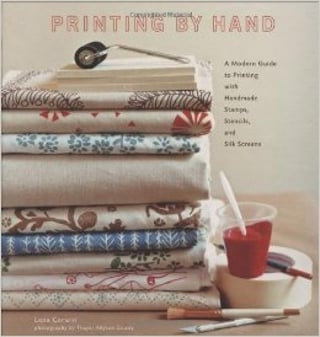 Cover art of the book Printing by Hand: A Modern Guide to Printing with Handmade Stamps, Stencils, and Silk Screens