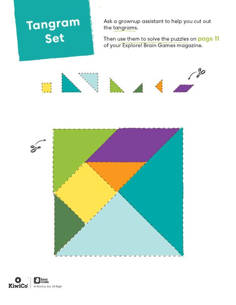Preview of the Tangrams printable