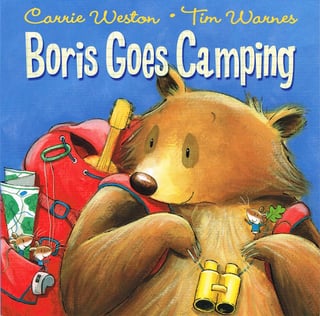 Cover art of the book Boris Goes Camping