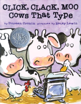 Cover art of the book Click, Clack Moo: Cows That Type