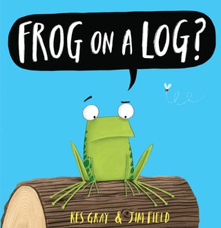 Cover art of the book Frog on a Log?