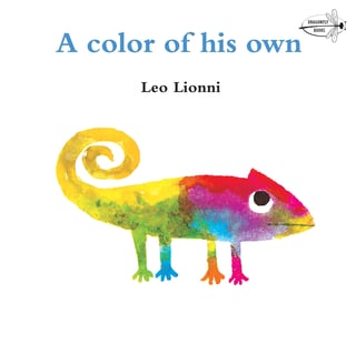 Cover art of the book A Color of His Own