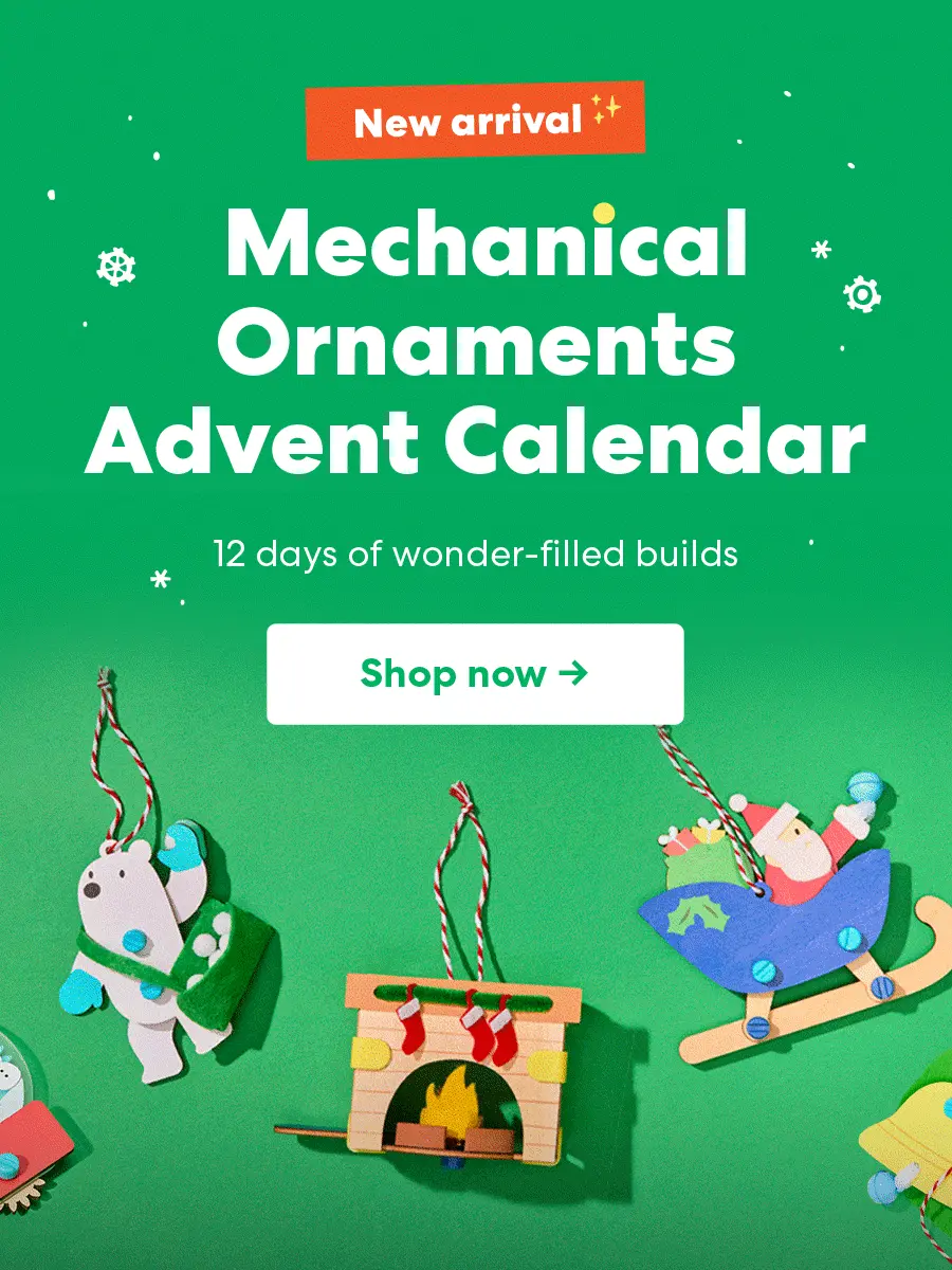 Kiwico Mechanical Ornaments Advent Calendar