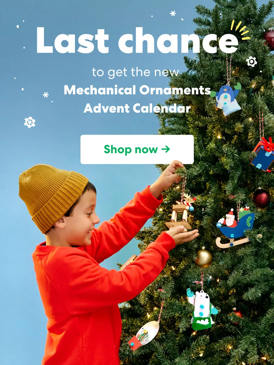 Last chance for Mechanical Ornaments