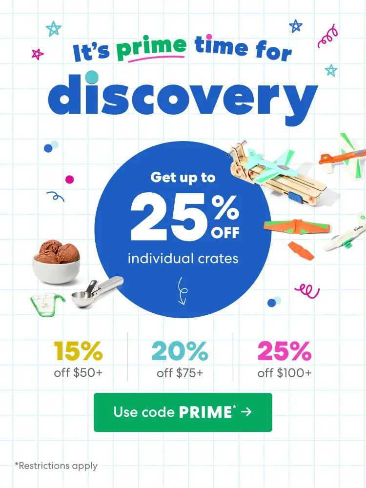 Save up to 25% with code PRIME