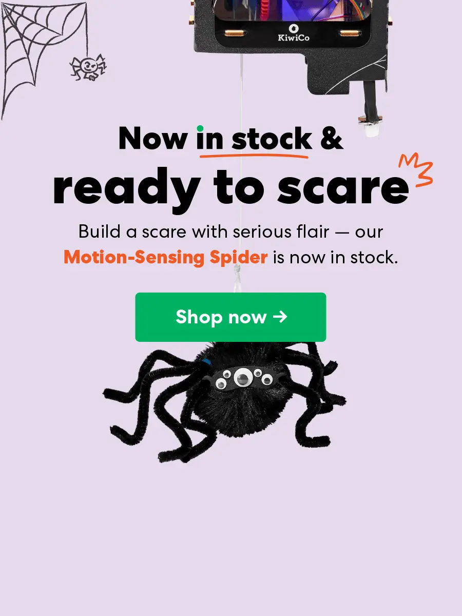 Motion Sensing Spider Back in Stock