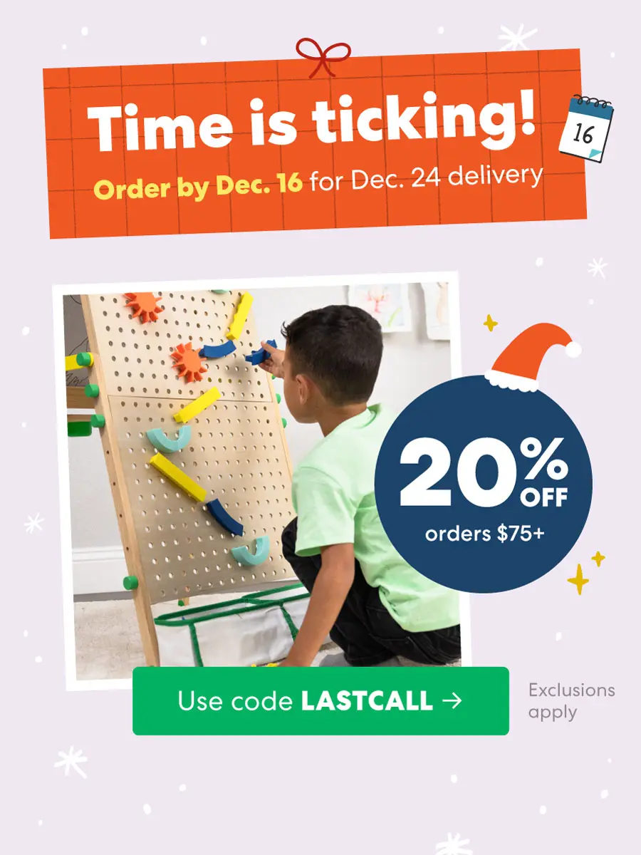 20% off $75+ orders with code LASTCALL