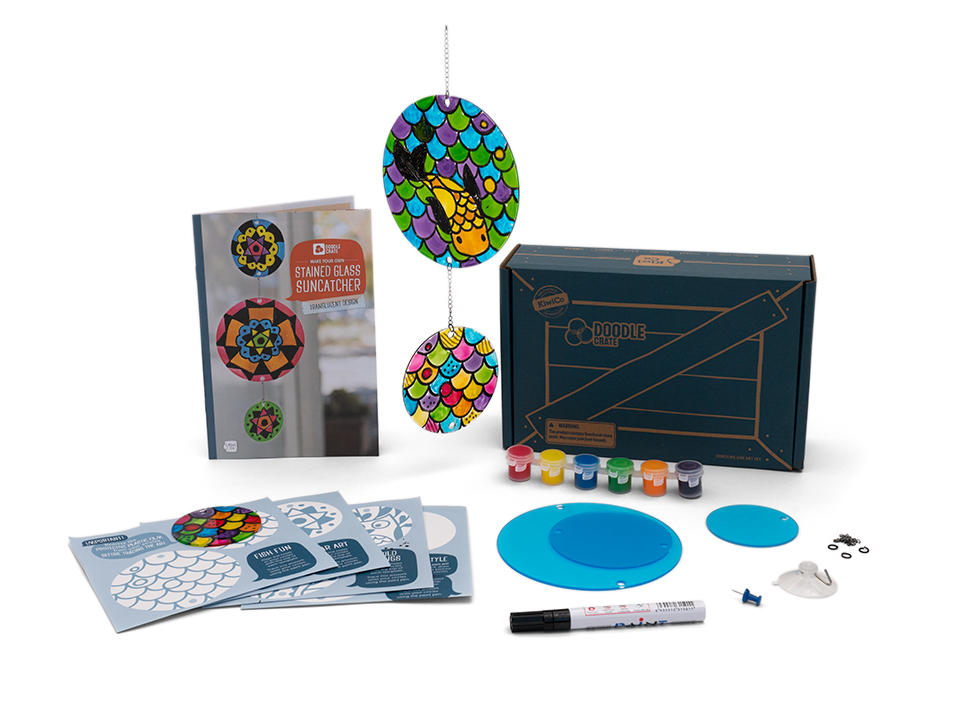 Stained Glass Suncatcher | KiwiCo