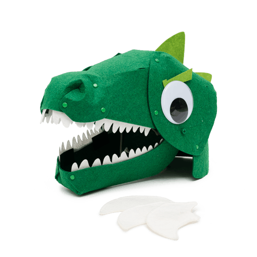 Chomping Mechanical Dinosaur Costume image