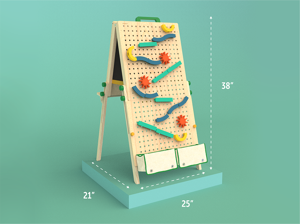 Marble Run + Art Easel | KiwiCo
