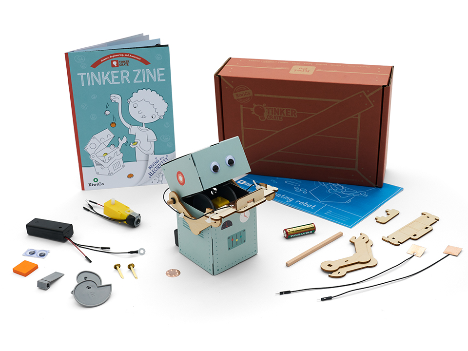 Kiwi Crate KiwiCo Tinker Arcade, Educational Kit New Open Box Free Shipping 