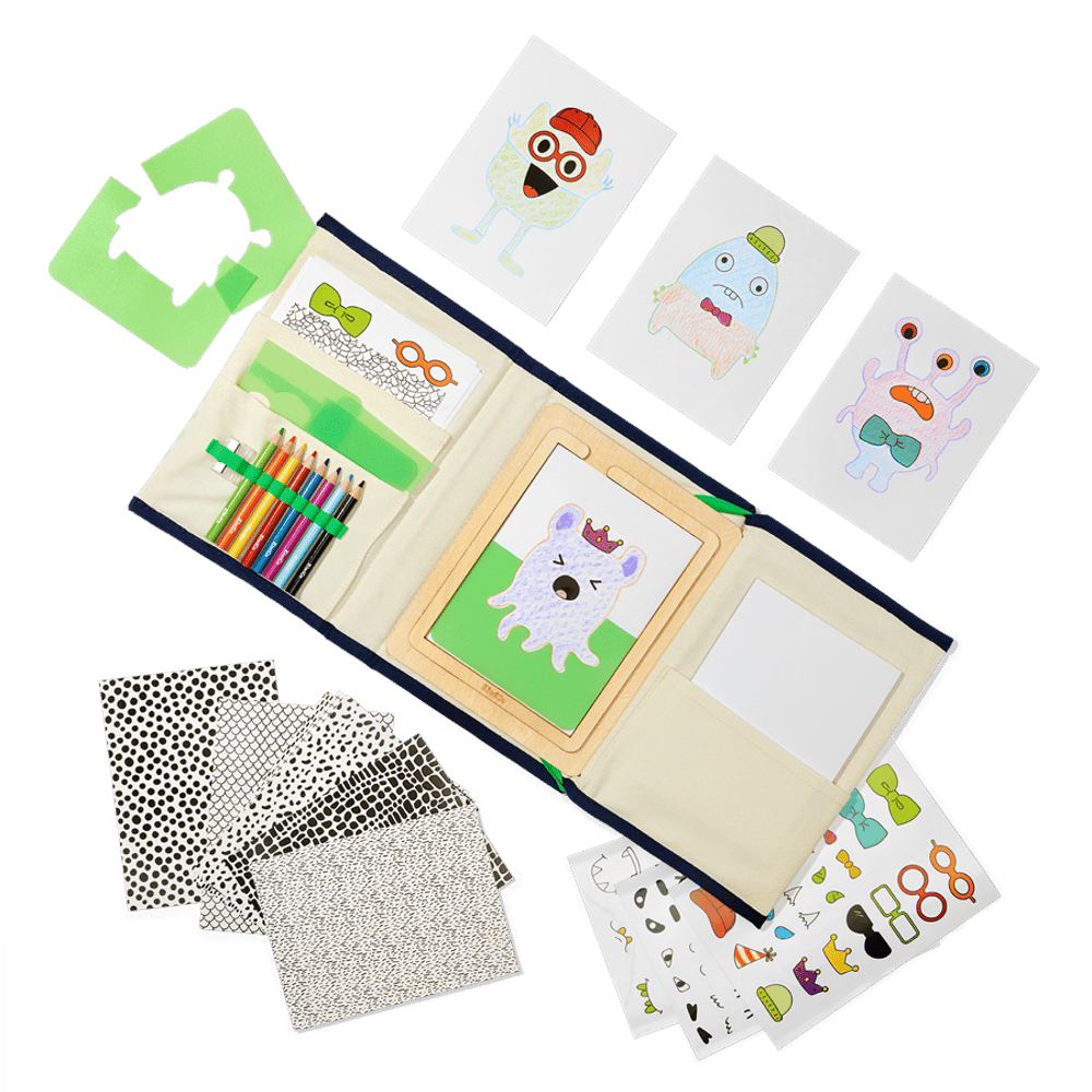 Drawing Set Sketching Kit, Art Personalized Stationery Note Cards