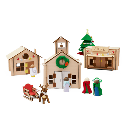 Christmas Village Advent Calendar image