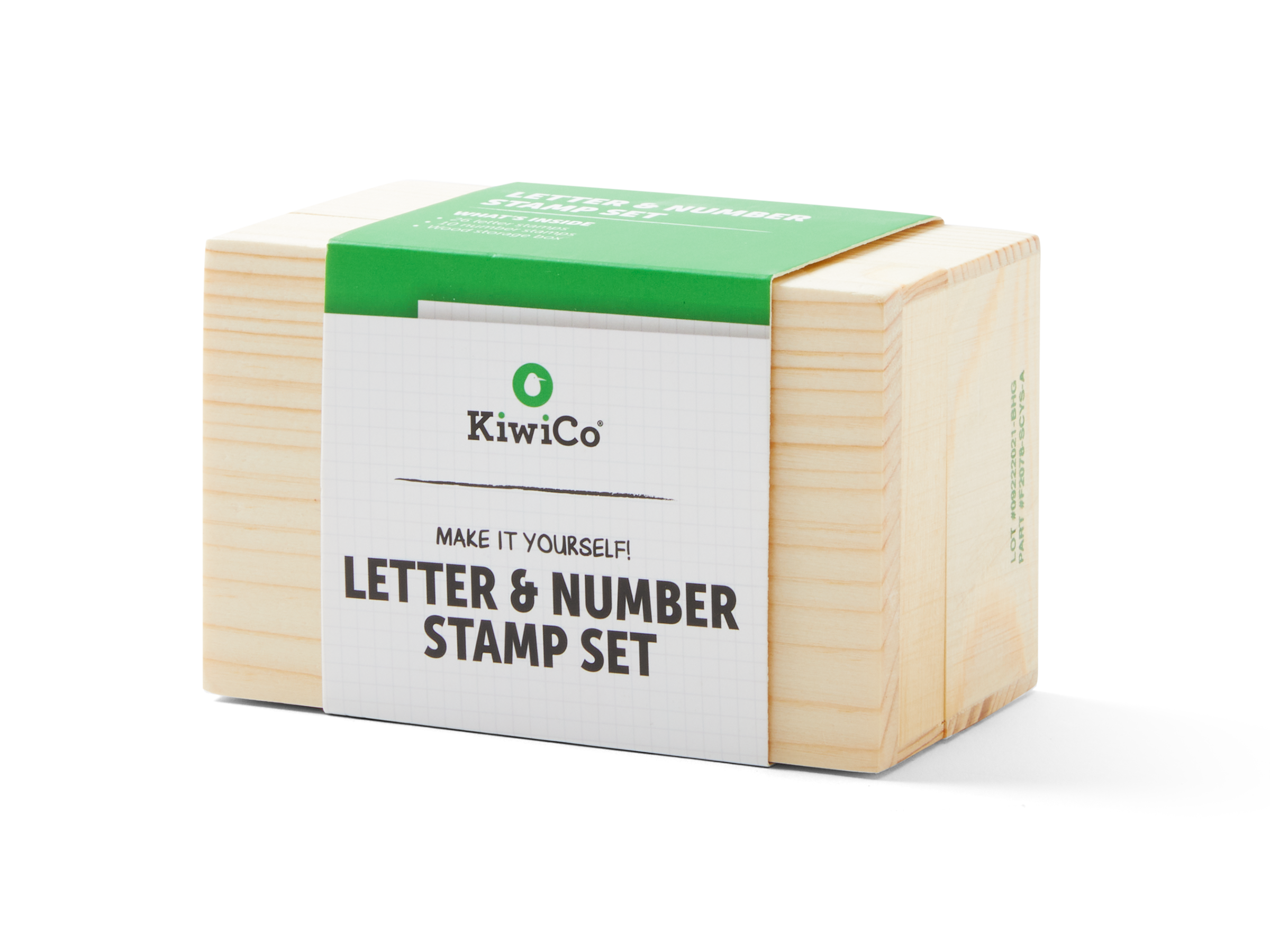 Letter and Number Stamp Set