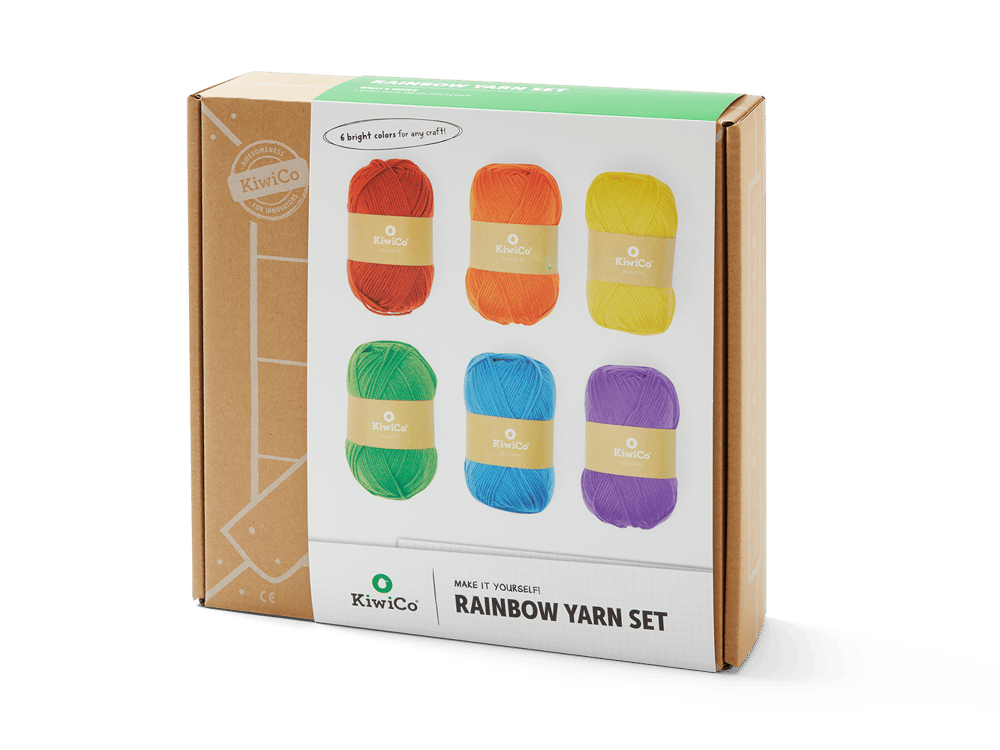  3x50g Beginners Rainbow Yarn, 260 Yards Rainbow Yarn