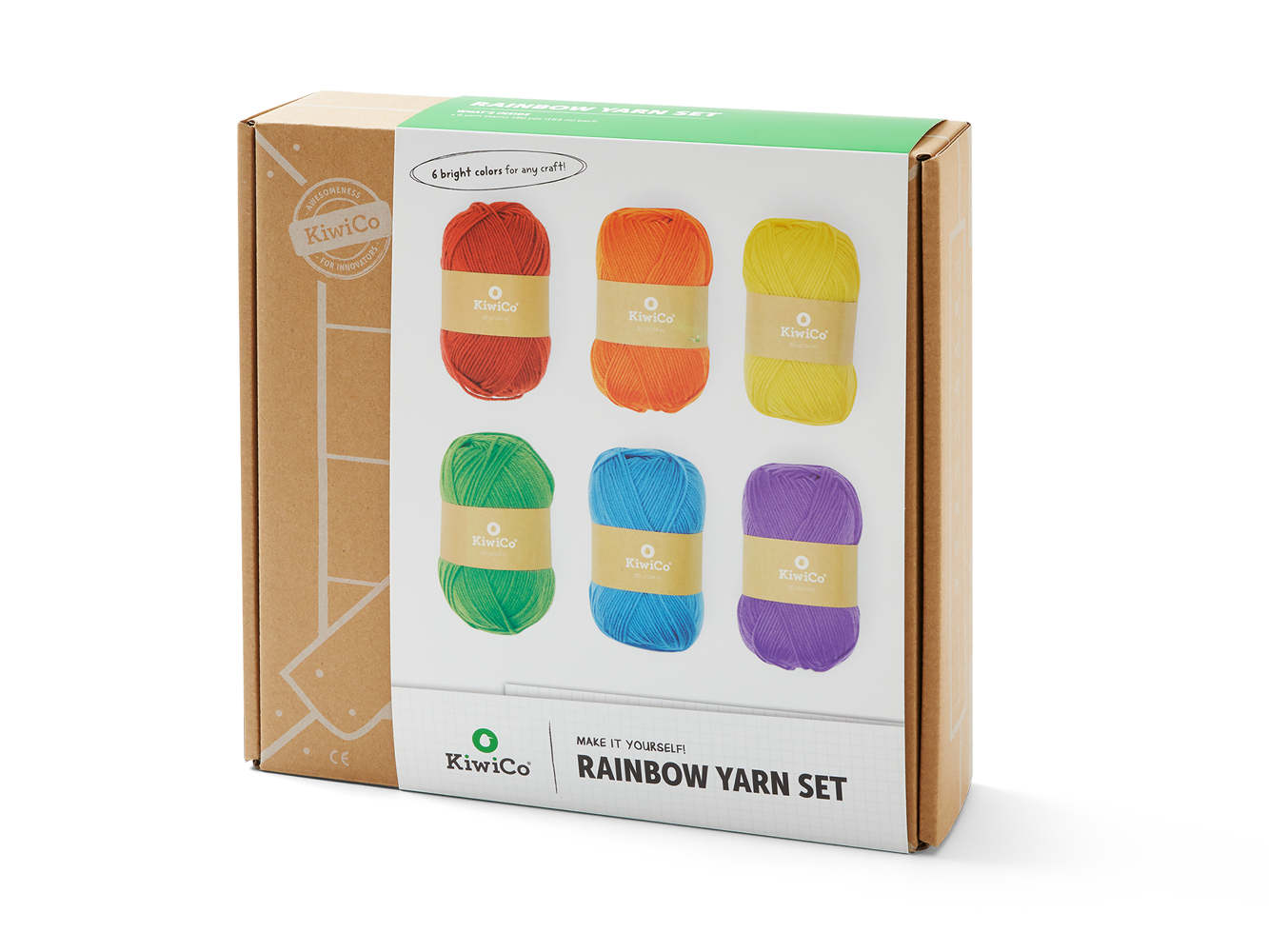 Classic Rainbow Yarn – companionfiber