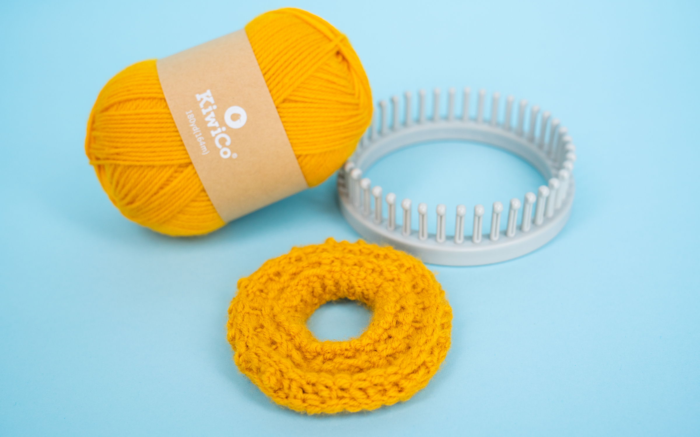  Simplicity Small Long Plastic Knitting Loom, 4pc, 2.6 x 10.2