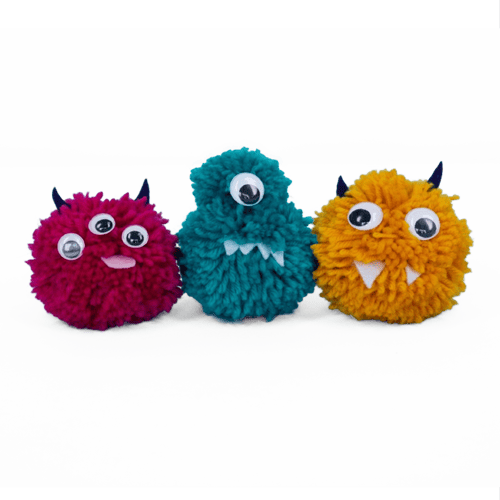 Pom-Pom Monsters Set (3-Pack) image