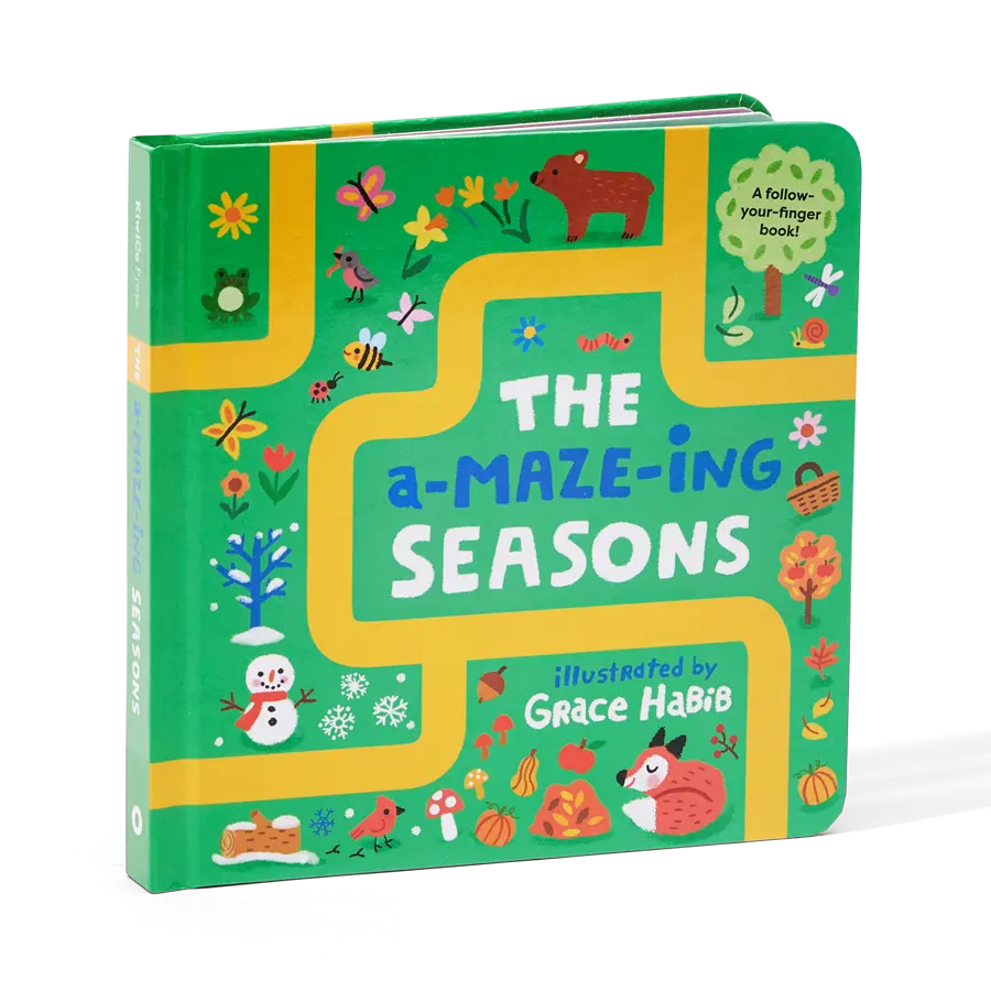 The A-MAZE-ing Seasons: A follow-your-finger book! image