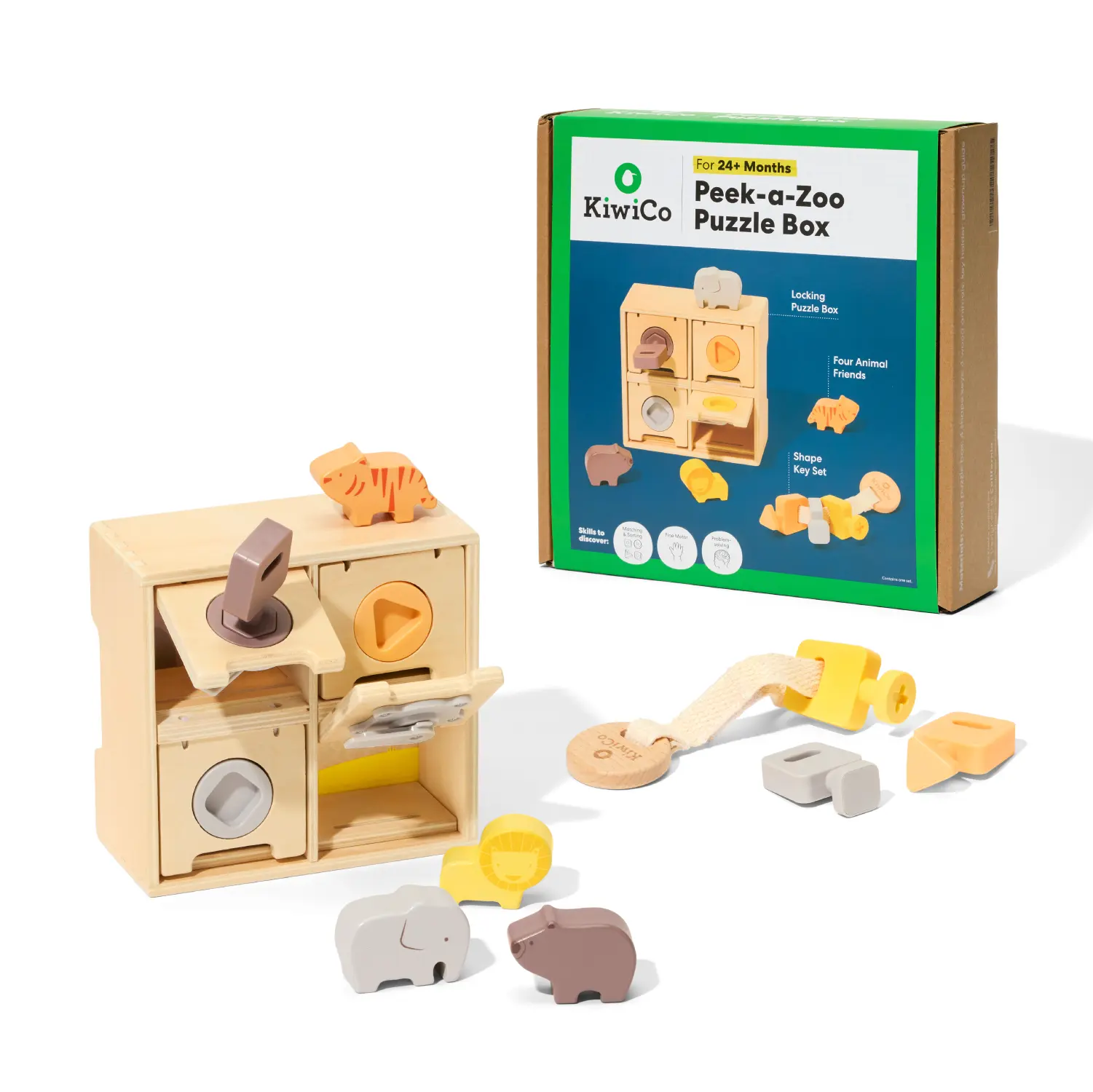 Puzzle Peek-a-Zoo | KiwiCo